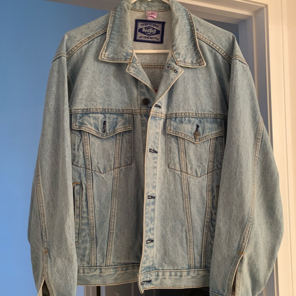 Vintage Levi Hard Rock Cafe Jean Jacket